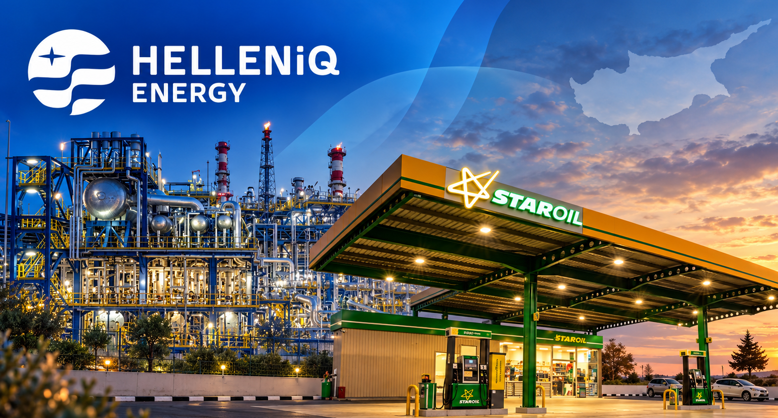 HELLENiQ Energy moves to acquire Staroil in Cyprus fuel market expansion