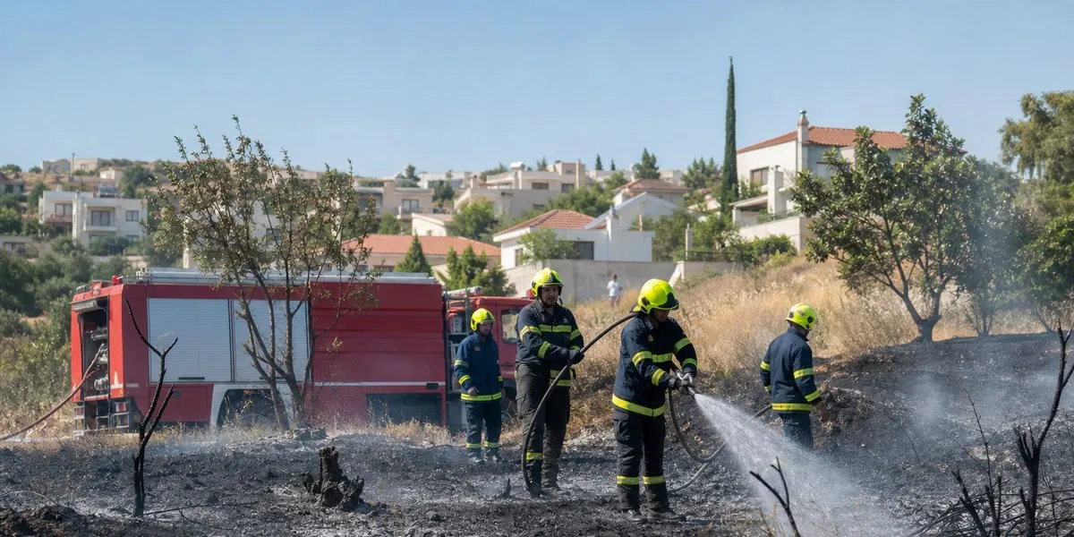 In Cyprus, fires burned 2.9 hectares of land in one day &mdash; Cyprus Mail